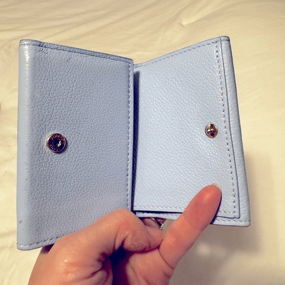 Louis Vuitton Compact Tri-fold Wallet- Baby Blue - Picture 12 of 15